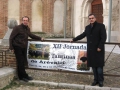 Exposición en Arévalo R.Fuentes con Paco Sanz